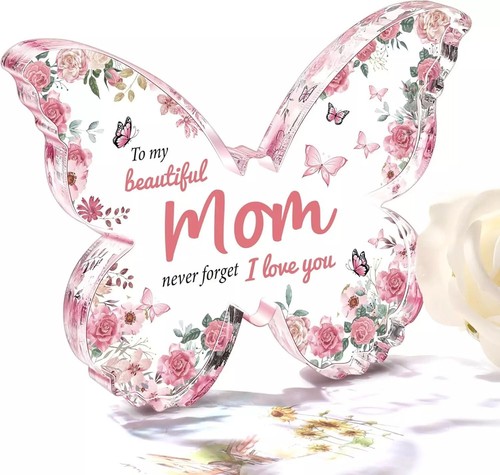 Mothers Day Gifts for Mom from Daughter Son: Unique Mom Birthday Gifts, Butterf - Picture 11 of 24
