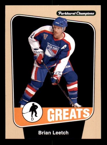 2024-25 Parkhurst Champions #286 Brian Leetch Rangers Legends SP