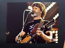 Kris Kristofferson autographed signed classic country 8x10 photo Beckett BAS
