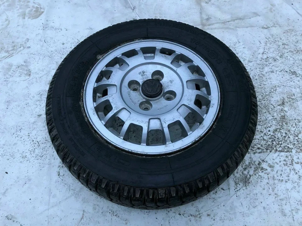 Llanta de aluminio 5x13H2 ET45 Original VW Jetta Golf Scirocco I Mk1 - Imagen 2 de 4