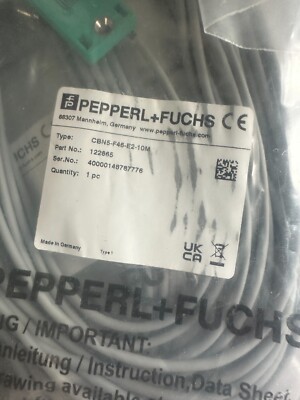 Pepperl+Fuchs   CBN5-F46-E2-10M  PROX SENSOR  New   Shipped Priority Mail
