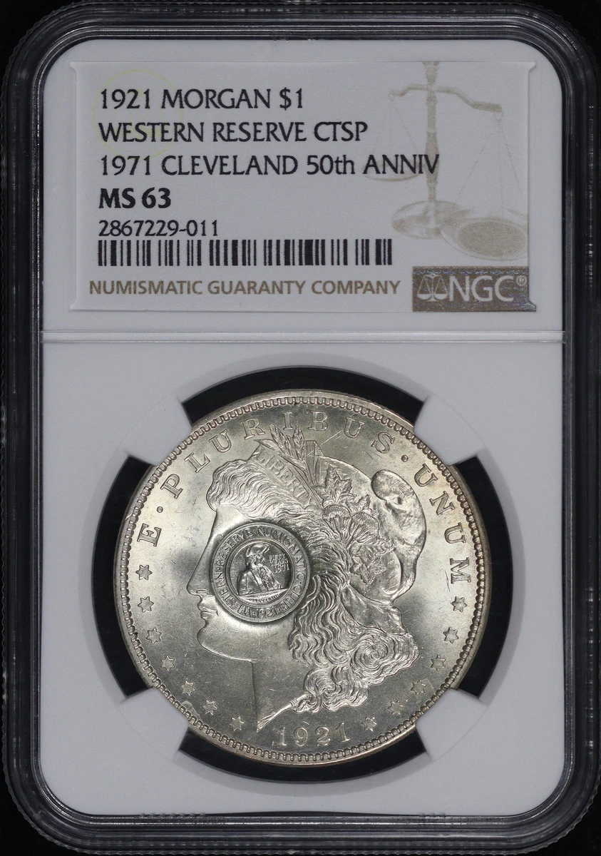 MS 63 Graded 1921 Year Morgan US Dollars (1878-1921) for sale | eBay