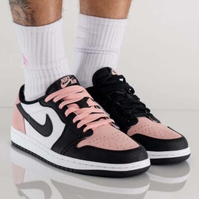 Size 13 - Jordan 1 Low OG Bleached Coral | eBay