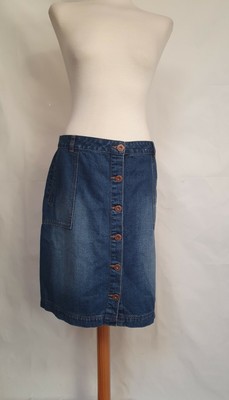 Women Nutmeg Button Front A-Line MIDI 