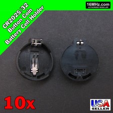 10x CR2025 CR2032 Button Coin Cell Battery Holder DIY Electronics 10pcs T17