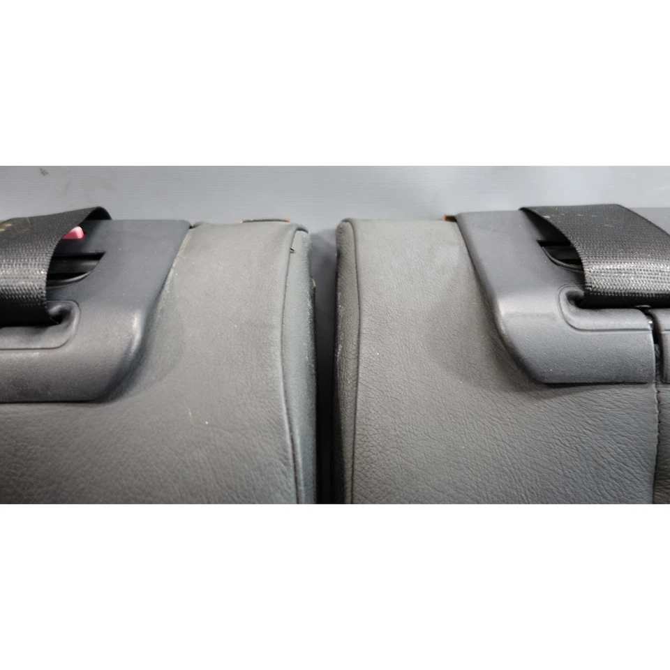 94-99 BMW E36 3-Series Coupe Sedan Rear Seat Folding Backrest Black Leather OEM - Image 3 of 4