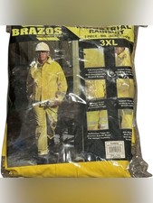 Brazos High-Visibility Yellow 3-Piece Rain Suit Men's