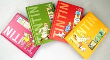 Tintin 3 in 1 Little Brown Books: 2009 Volumes 1-4 UK Hardback Editions