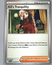 AZ's Tranquility 076/086 Uncommon Chaos Rising Pokemon Near Mint