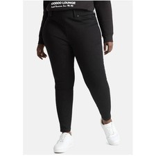 Terra  Sky Black High Rise Pull On Jeggings Skinny Plus Size 2X 20W-22W NEW