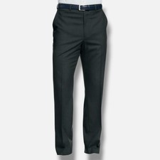  95 Michael Kors Men's Gray Solid Classic-Fit Stretch Dress Pants Size 42W 30L