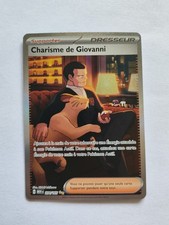 Carte Pokémon Charisme de Giovanni 204/165 MEW Pokémon 151 FR NEUF