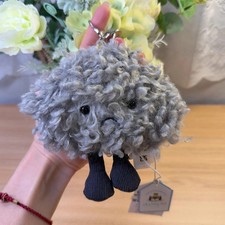Jellycat Amuseables Storm Cloud Bag Charm Plush Keychain Soft Toy Gift NWT
