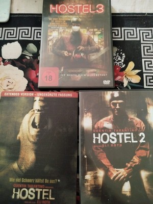 Hostel 1, 2, 3 - 3 Stück DVD Set