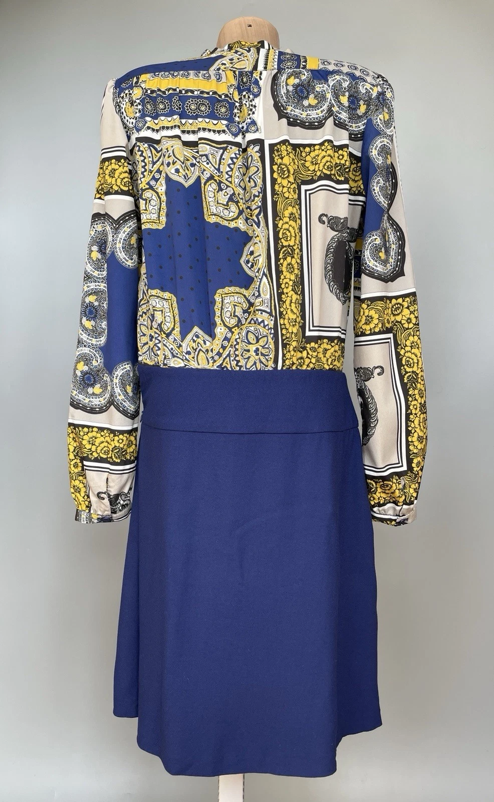 Love Moschino abito da sera donna blu colorato taglia S 42 made in Romania