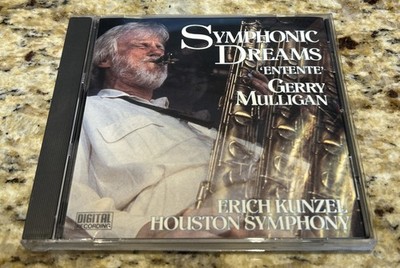 GERRY MULLIGAN- SYMPHONIC DREAMS CDP 703 ERICH KUNZE HOUSTON SYMPHONY