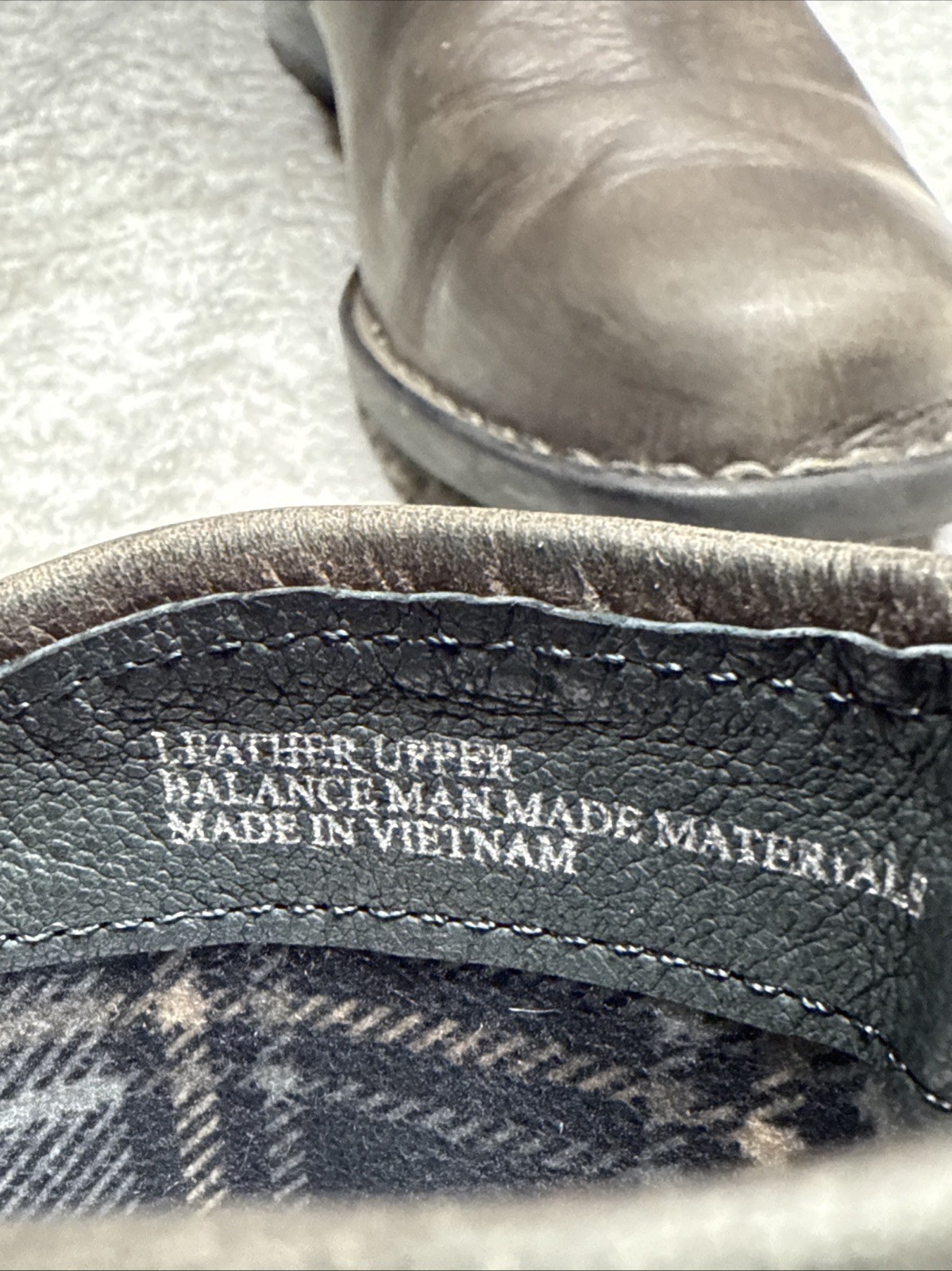 Born Women’s 9.5 M Gray Ash Leather Moto  Tall  Riding Boots Ivy Fall Boho Clean