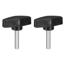 2Pcs Metric Carbon Steel Clamping Screw Knob t Shaped Thumb Screws M8 x 40mm