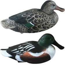 Shoveller Duck Decoy Floating Wildfowling Full Body HD Male Drake Female Hen