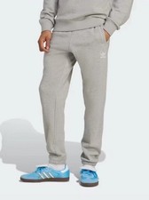 Image of Adidas Originals Joggers Essentials New Grey Small Mens BNWT
