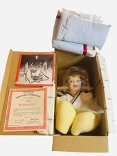 1996 McDonalds McMemories RINGMASTER Hamburglar Porcelain Doll LTD ED COA In Box