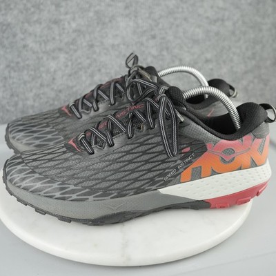 Hoka One One Speed Instinct Shoes Mens Size 9 Gray Running Sneakers 1012561