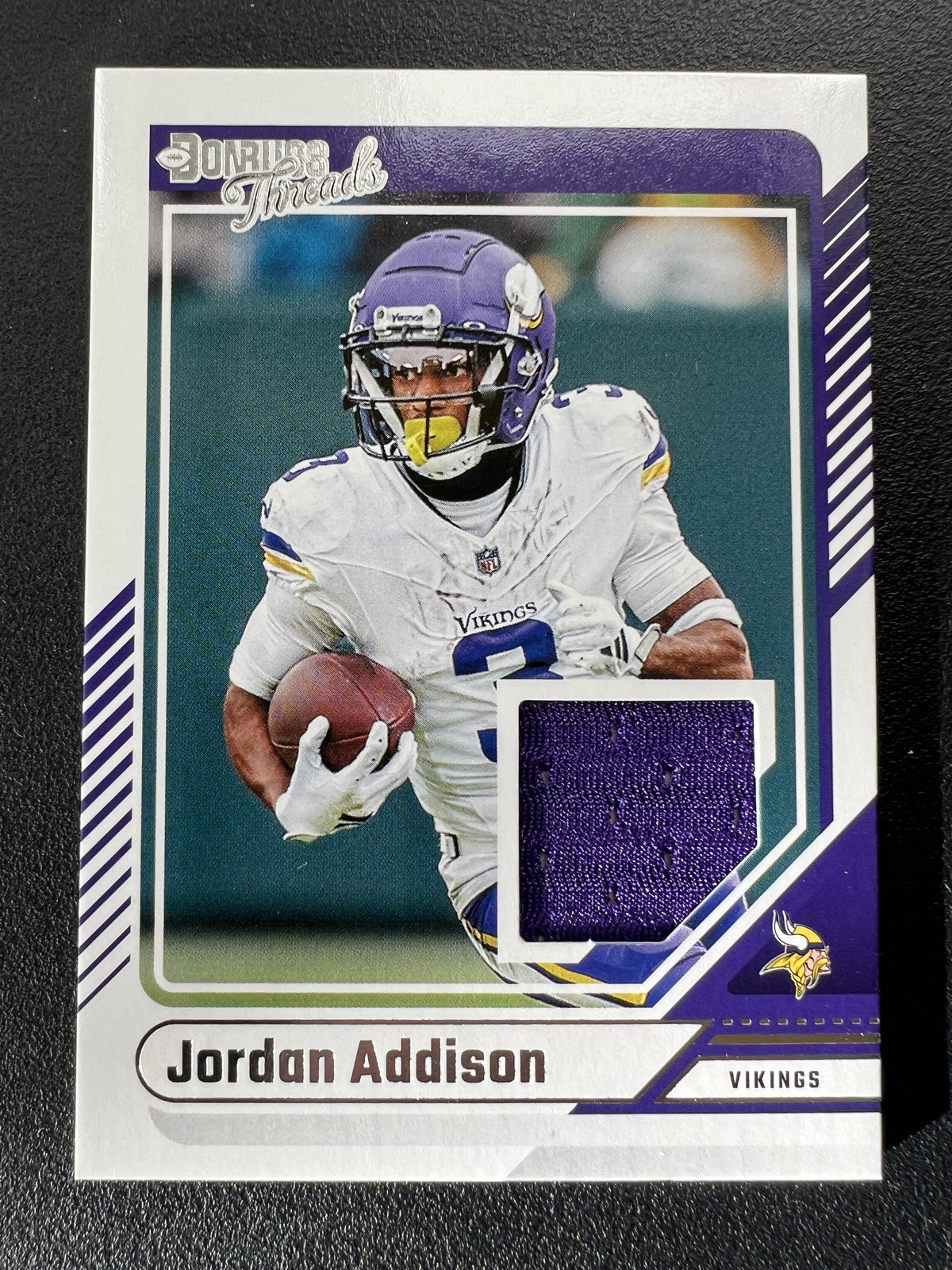 2024 Donruss #DTH-JAD Jordan Addison Donruss Threads