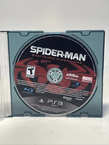 Spider-Man Shattered Dimensions PS3 (Sony Playstation 3) Disc Only 