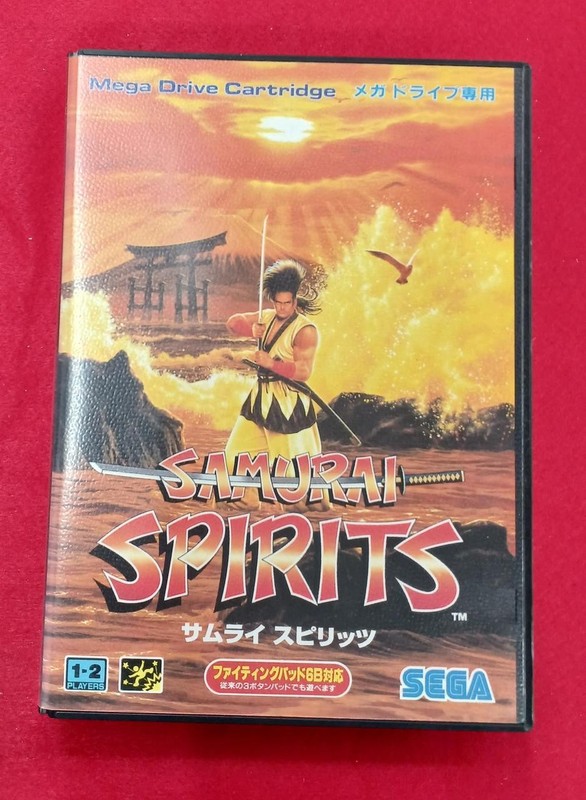 SEGA Samurai Spirits Mega Drive Game Retro Fighting Cartridge