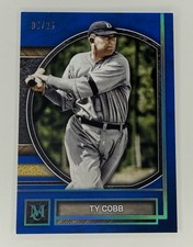 2025 Topps Museum Collection: #55 Ty Cobb - Teal /25