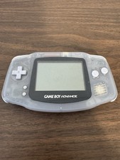 Nintendo Game Boy Advance Glacier Clear AGB-0...