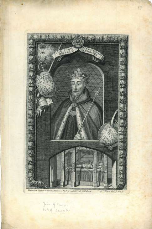 Portrait of John of Gaunt, Duke of Lancaster