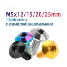 Titan Schraube M4/M5x10-25mm Linsenkopfschrau...