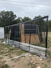 Security Cantilever Gate - V Mesh Site Palisade Gates