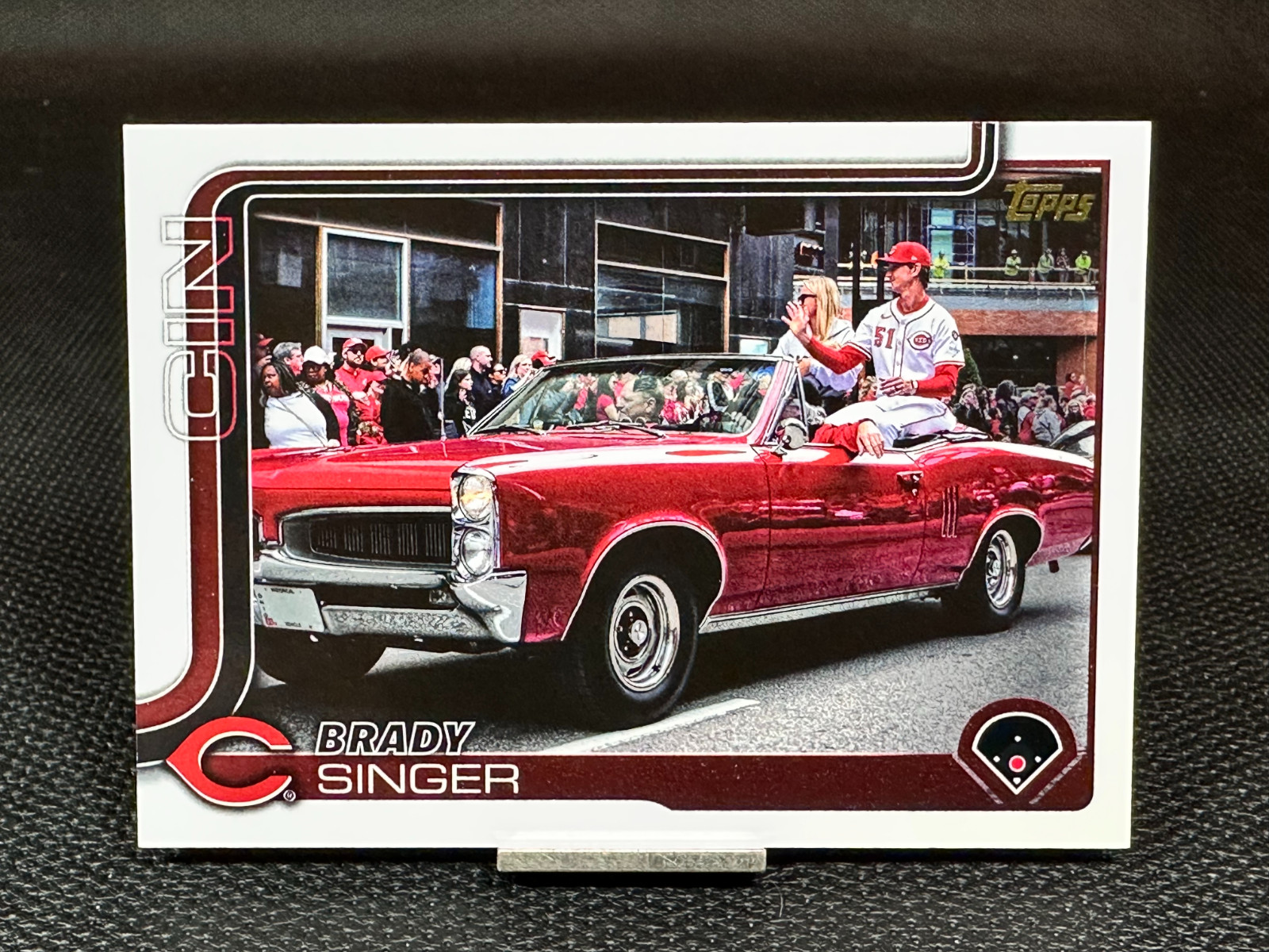 2025 Topps Update  BRADY SINGER  Golden Mirror Variation SP  #US344