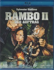 BLU-RAY - RAMBO 2 (DER AUFTRAG) - UNCUT - SYLVESTER STALLONE