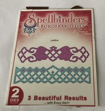 Spellbinders Borderabilities LatticeS4-218 Die Set Of 2