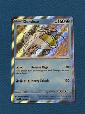 Dondozo 126/091 Shiny Rare Paldean Fates Pokemon Card 2024 NM Holo