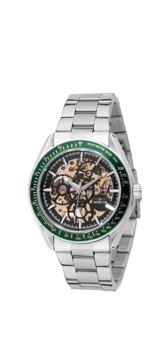 Invicta Objet D Art Excelsior Mens 43mm Automatic Watch Silver