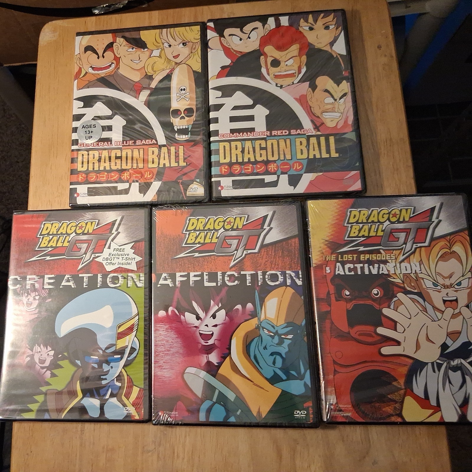 Dragon Ball DVD Lot