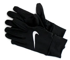 Nike Lightweight Tech Running Gloves Women's XS Running Black/Silver