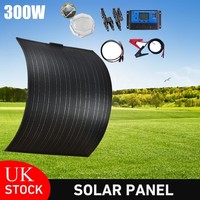 300 Watt Flexibel Solarpanel Solarmodul 300W Monokristallin FüR Wohnmobil Boot