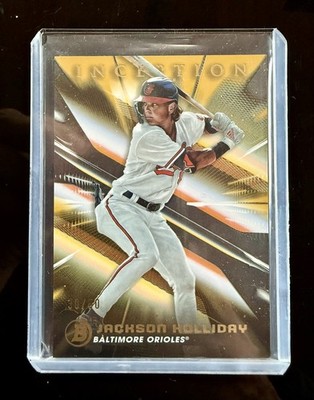 2023 Bowman Inception True Gold Foil /50 Jackson Holliday #78 