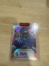 0223 Wildcard Metal Leaf Rookie Card Jonathan Mingo Auto #1/1