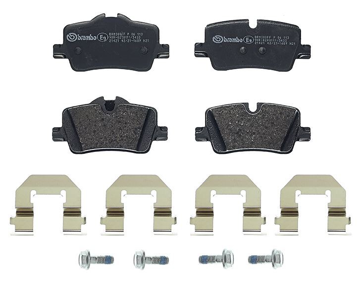 Für BREMBO P 06 113 HAM PADS. REAR REAR TRW BMW/BMW (BRILLIANCE) - Bild 5