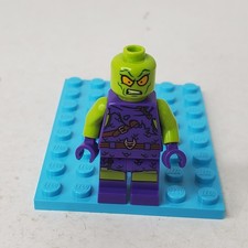 LEGO Marvel Green Goblin SH0545 Lime Skin Dark Purple Outfit Minifigure