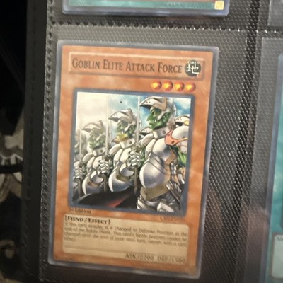 YUGIOH GOBLIN ELITE ATTACK FORCE CRV-EN020 1ST SUPER