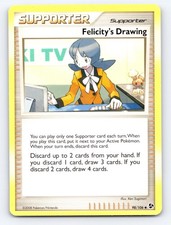 Felicity's Drawing 98/106 Uncommon Great Encounters Pokemon Heavily Played on eBay