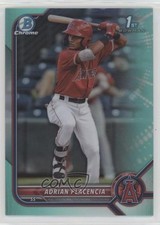 2022 Bowman Chrome Prospects Aqua Refractor 88/125 Adrian Placencia #BCP-205 3q5