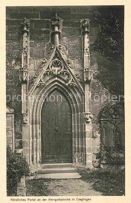 Creglingen Portal der Herrgottskirche